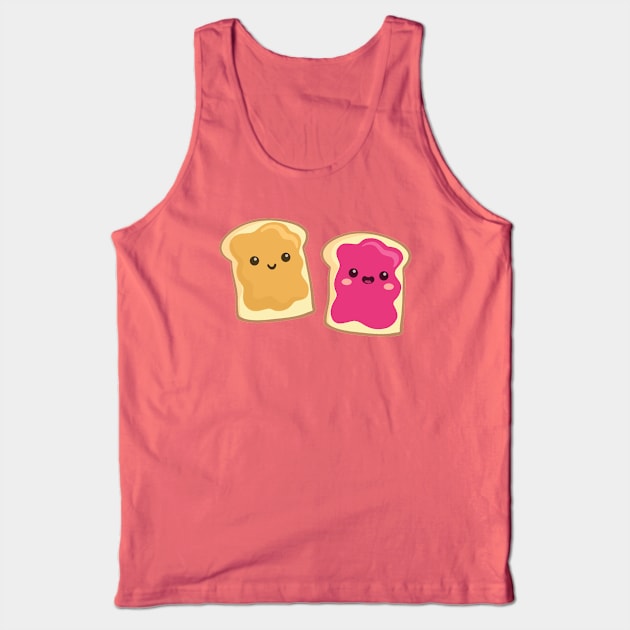 pbj (raspberry) Tank Top by mystudiocreate